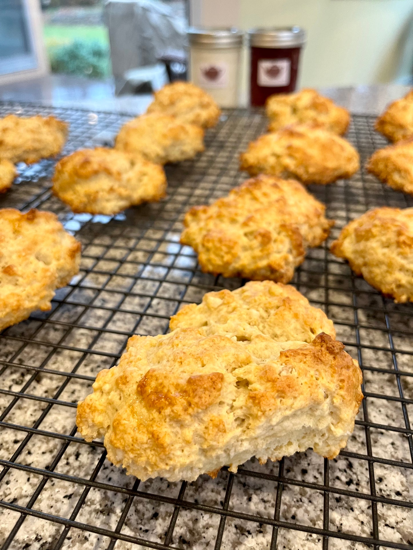 English Scones and Clotted Cream